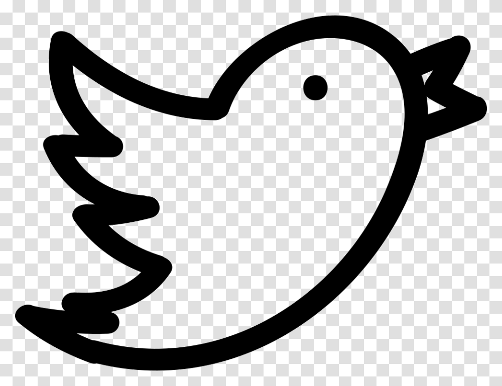 Twitter Heart Hand Drawn Twitter Icon, Stencil, Label, Sunglasses Transparent Png
