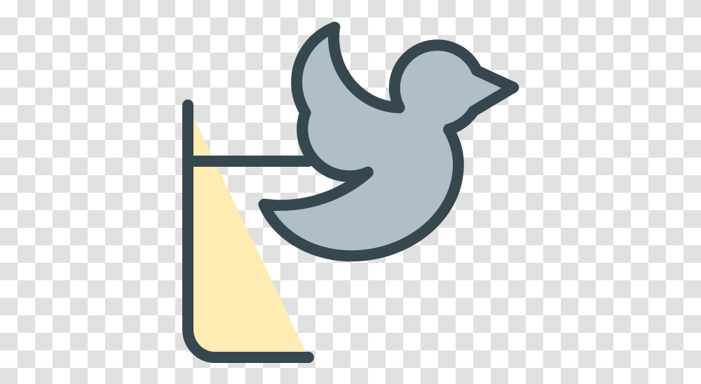 Twitter Icon Black Duck, Axe, Tool, Outdoors, Silhouette Transparent Png