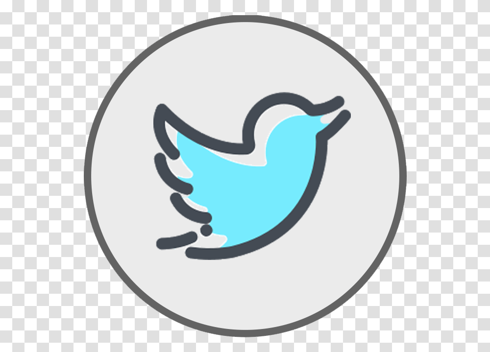 Twitter Icon Circle Eturo Twitter Icon Cute Twitter Logo, Outdoors, Animal, Text, Nature Transparent Png