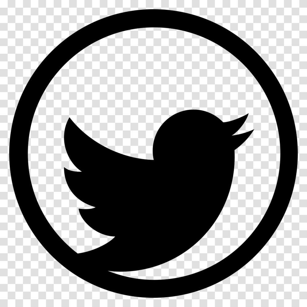 Twitter Icon Circle White Circle Twitter Logo, Trademark, Painting Transparent Png