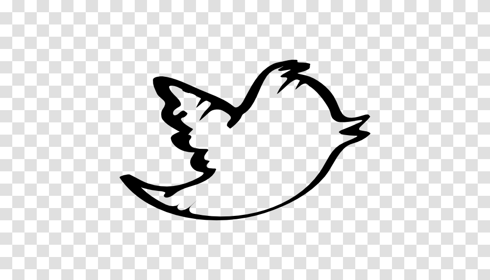 Twitter Icon, Stencil, Silhouette, Bow, Bird Transparent Png