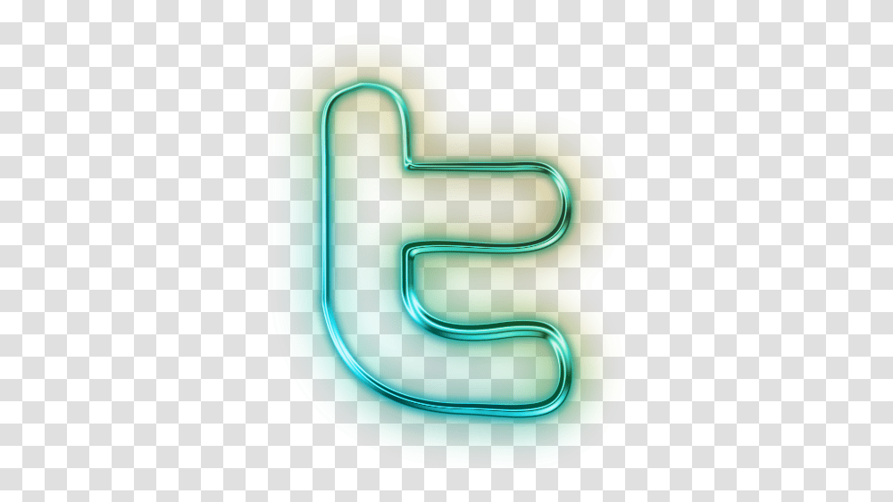 Twitter Icon Twitter Logo Neon, Alphabet, Text, Light, Symbol Transparent Png