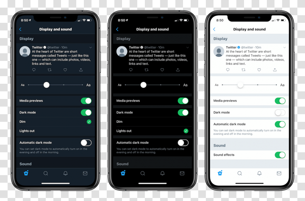 Twitter Lights Out Dark Mode Twitter Lights Out Mode, Mobile Phone, Electronics, Cell Phone, Iphone Transparent Png