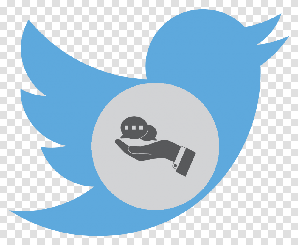 Twitter Logo Cut Out Clipart Twitter 2019 Logo, Hand, Drawing, Symbol, Photography Transparent Png
