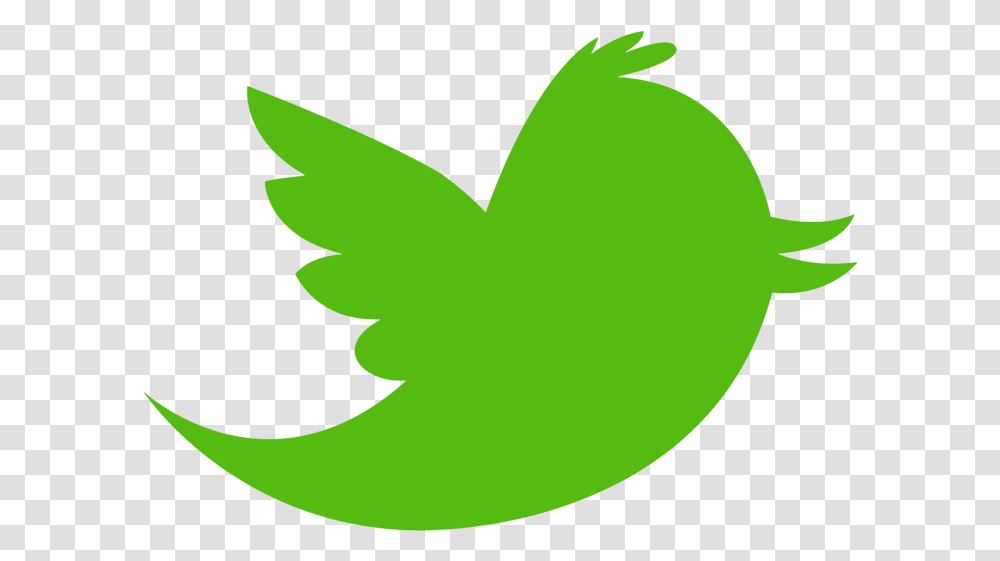 Twitter Logo Green & Clipart Free Download Ywd Green Twitter Logo, Symbol, Plant, Trademark, Recycling Symbol Transparent Png