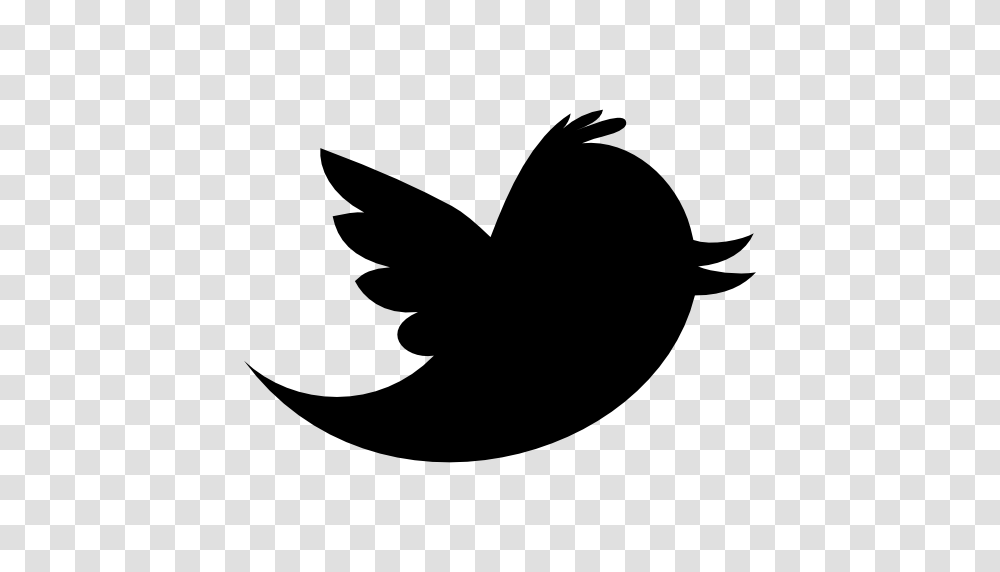 Twitter Logo, Silhouette, Stencil, Bird, Animal Transparent Png