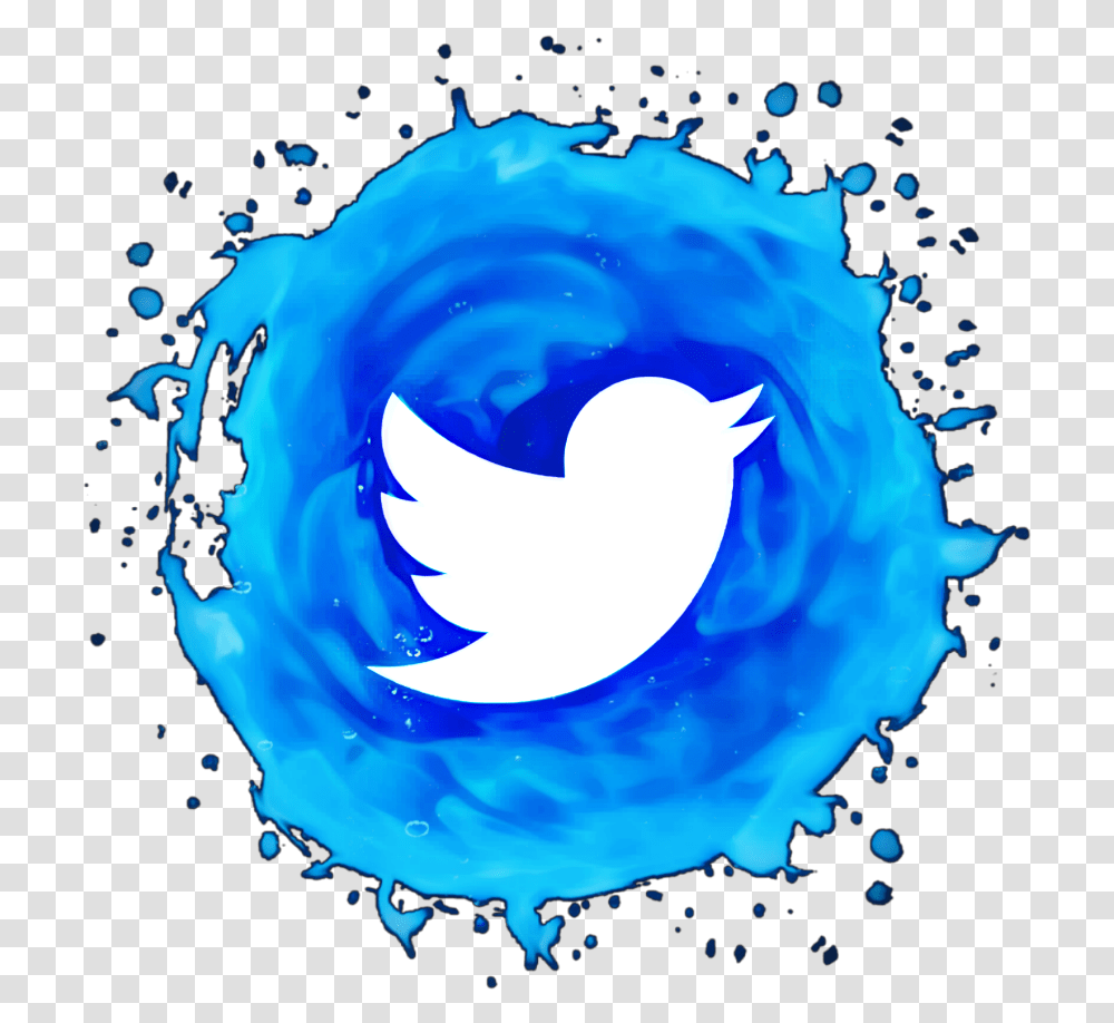 Twitter Logo Skycon Icon Bird Blue Sticker By Skysnet Twitter Logo Sticker Picsart, Outdoors, Graphics, Symbol, Snow Transparent Png