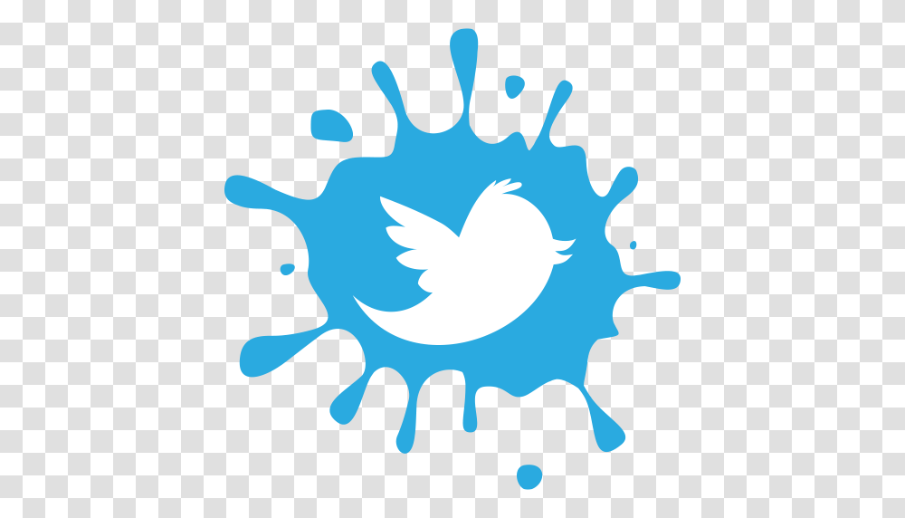 Twitter Logo, Stencil, Poster Transparent Png