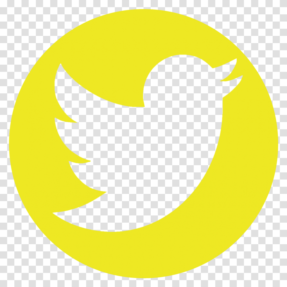 Twitter Logo With Name, Trademark, Banana, Fruit Transparent Png