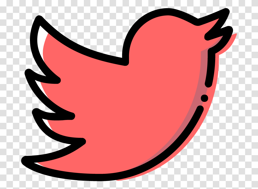 Twitter Rosa Logo Twitter Rosa, Stomach, Mouth, Lip Transparent Png