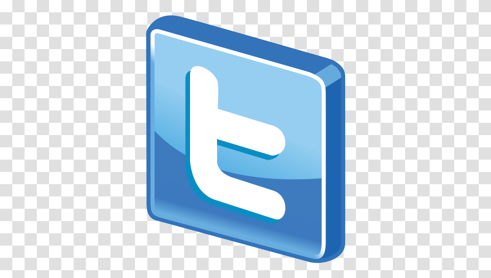 Twitter Twit Tweet Messenger Social Tweets Connection Sms Logos En 3d Facebook, Text, Symbol, Electrical Device, Adapter Transparent Png