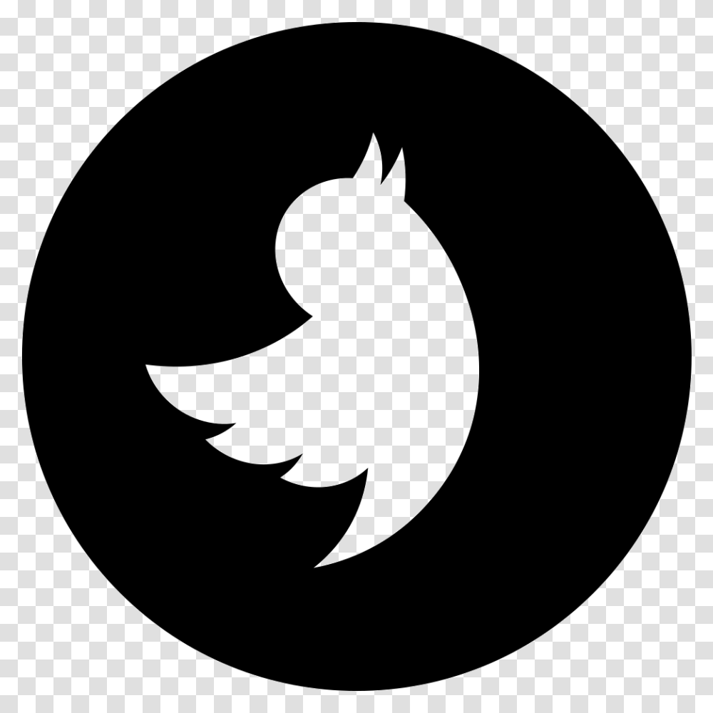 Twitter Twitter Icon Free Download, Logo, Stencil, Moon Transparent Png