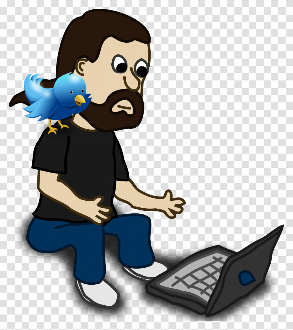 Twitter User Clip Arts, Computer, Electronics, Pc, Video Gaming Transparent Png