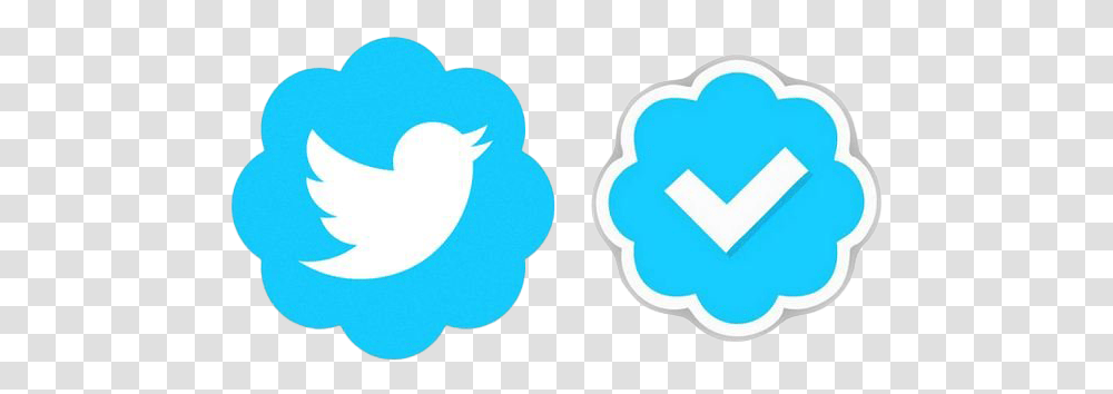 Twitter Verified Badge Clipart Mart Blue Tick Twitter, Hand, Text, Label, Heart Transparent Png