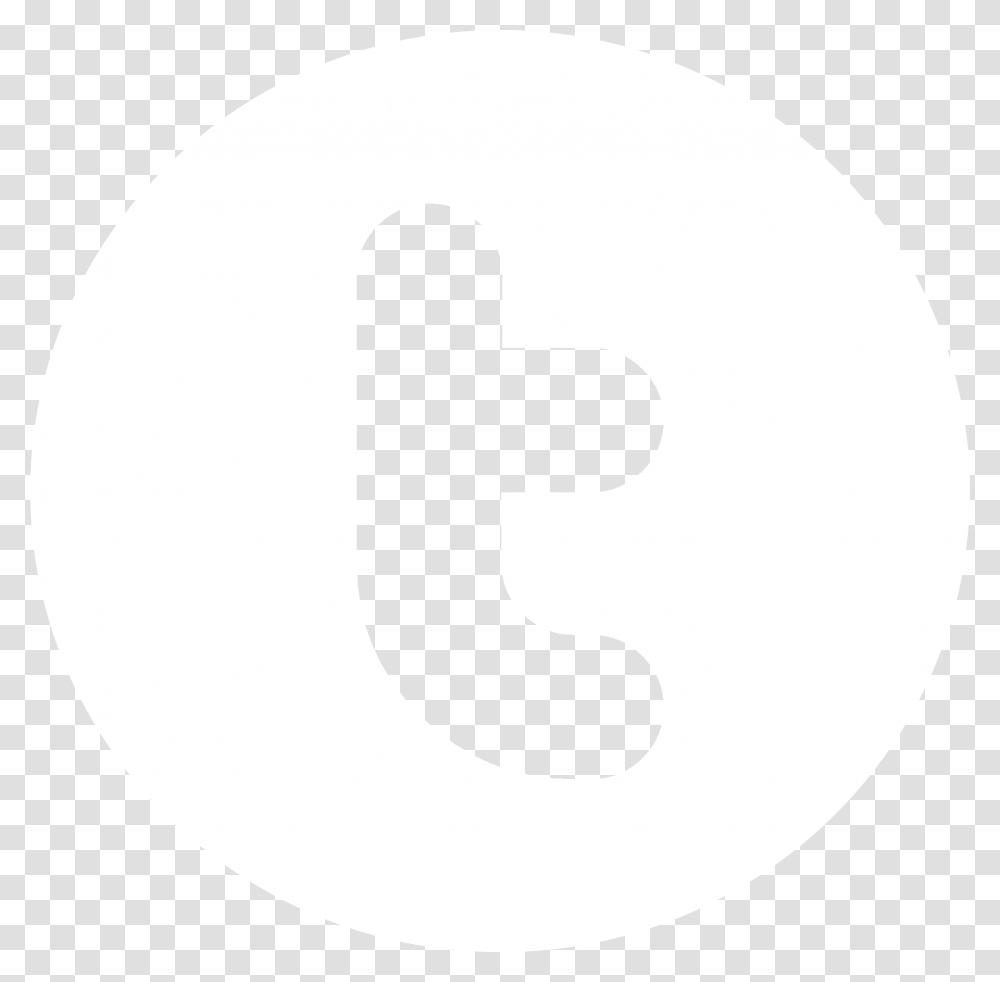 Twitter White Tumblr Logo, Number, Moon Transparent Png