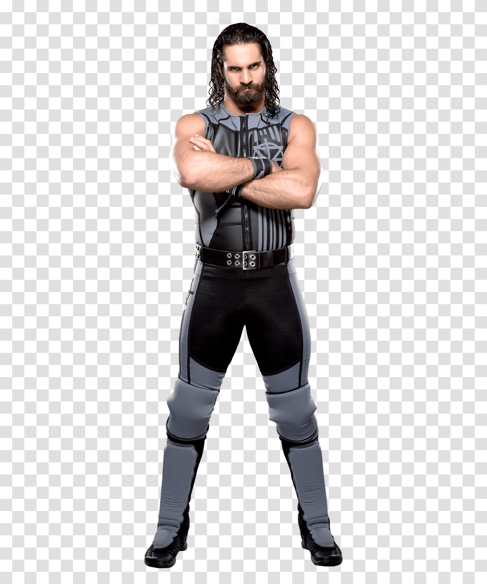 Twitter Wwe Seth Rollins Wrestlemania 33, Person, Clothing, Costume, Face Transparent Png