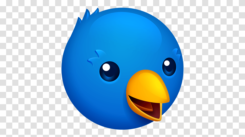 Twitter Your Way Twitterrific 1, Balloon, Bird, Animal, Bluebird Transparent Png