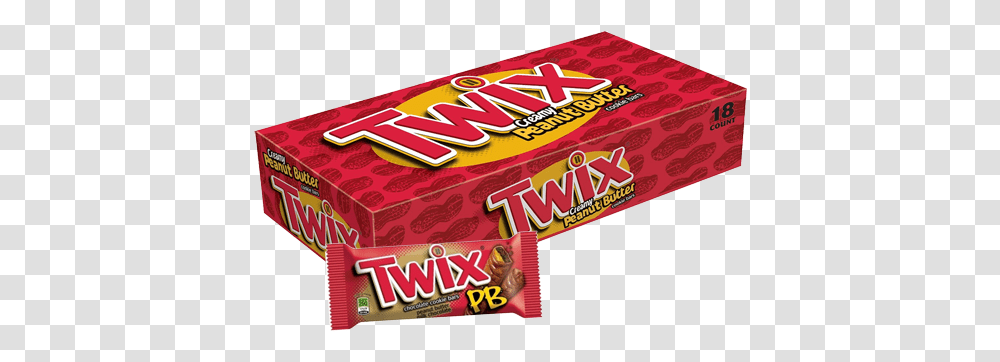 Twix Peanut Butter Candy Bar Twix, Food, Sweets Transparent Png