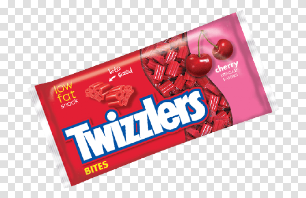 Twizzlers Bites Cherry Twizzlers Cherry Bites 17.6 Oz, Food, Candy Transparent Png