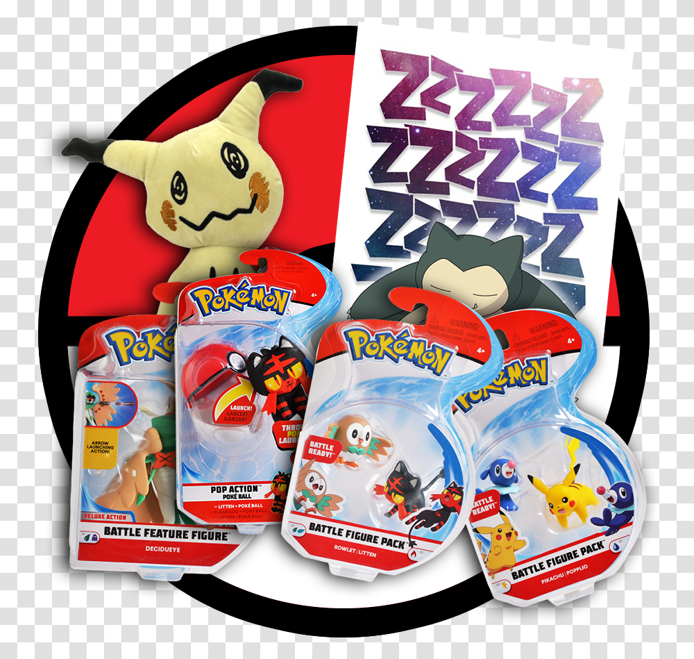 Two 2 Figure Packs Pokemon, Label, Food, Gum Transparent Png