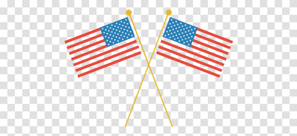 Two American Flags Representing What Makes A Real American2c Kennedy Space Center, Emblem, Arrow Transparent Png