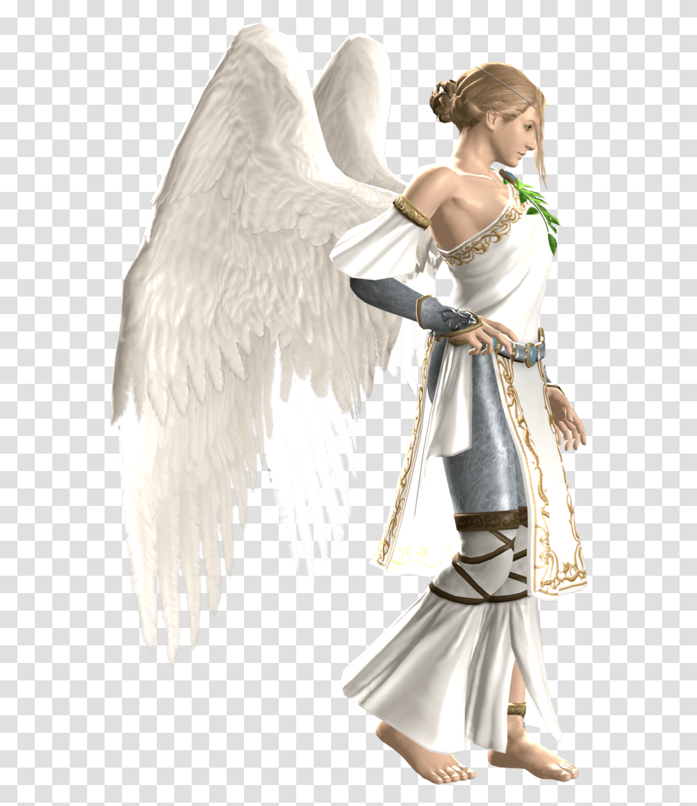 Two Angels Tekken Angel, Person, Human, Archangel Transparent Png