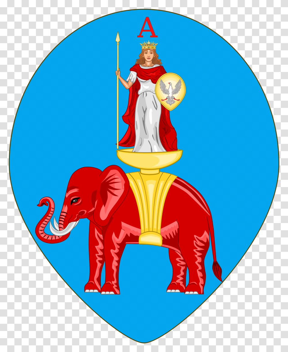 Two Arms Catania Coat Of Arms, Person, Human, Mammal, Animal Transparent Png