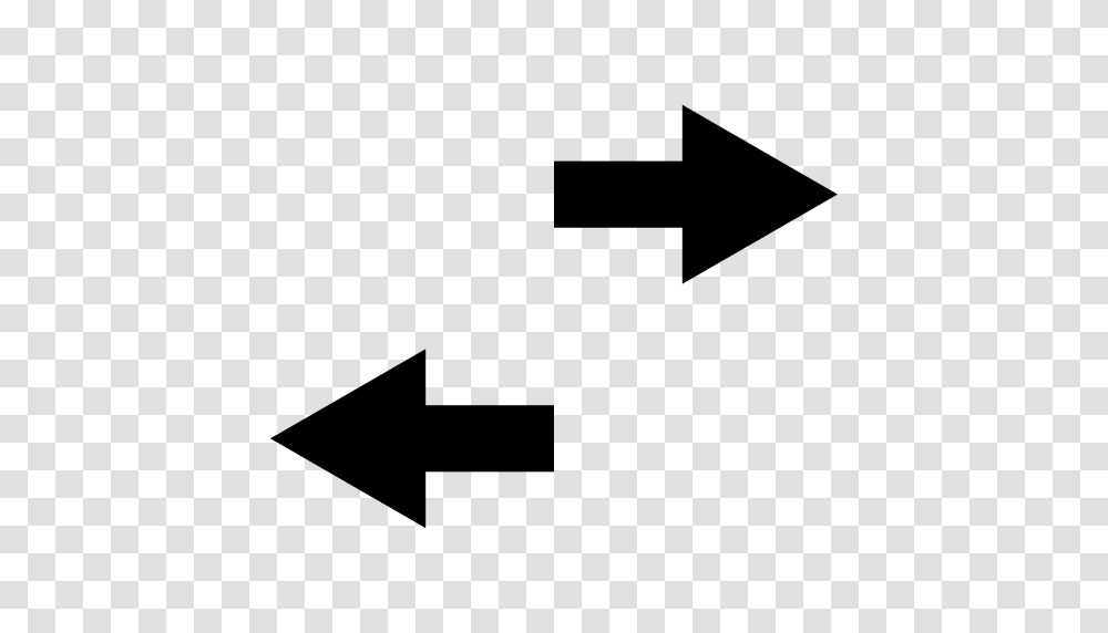 Two Arrows Symbol Pointing Opposite Directions Icon, Gray, World Of Warcraft Transparent Png
