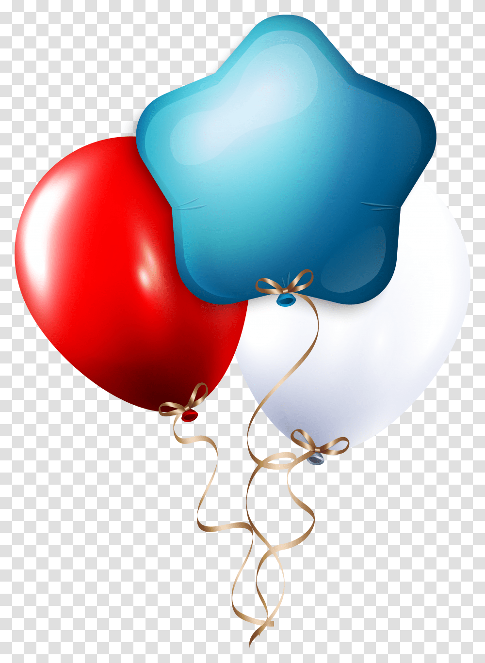 Two Balloons Balloon Red Blue Transparent Png