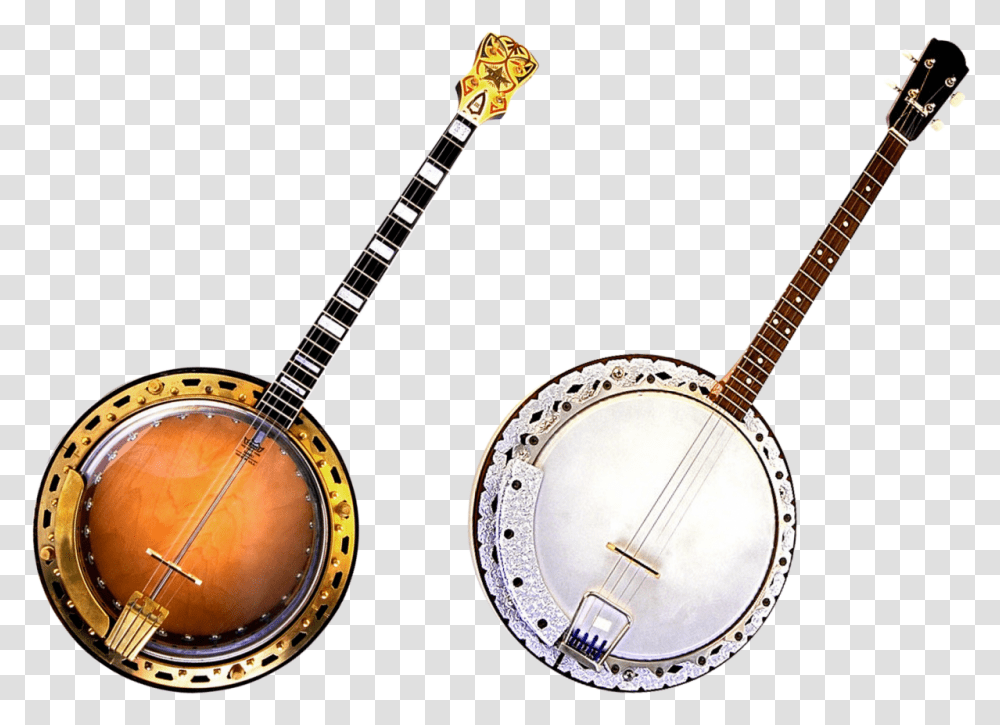 Two Banjo Instruments Image Banjo, Leisure Activities, Musical Instrument, Guitar Transparent Png