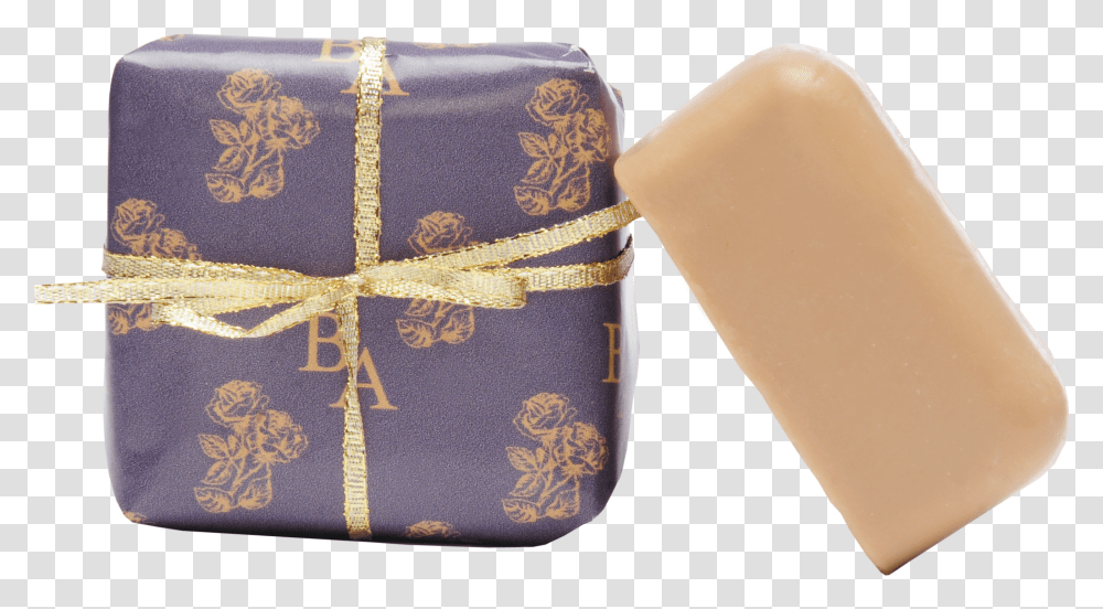 Two Bars Of Soap One Wrapped As A Gift Essential Oil Transparent Png