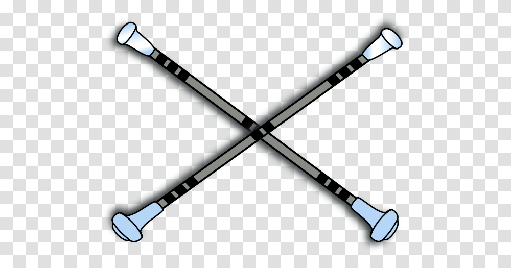 Two Batons Clip Art, Stick, Scissors, Blade, Weapon Transparent Png