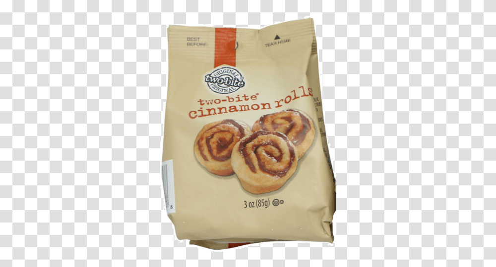 Two Bite Cinnamon Rolls Snack Pack Two Bite, Bread, Food, Bun, Sweets Transparent Png