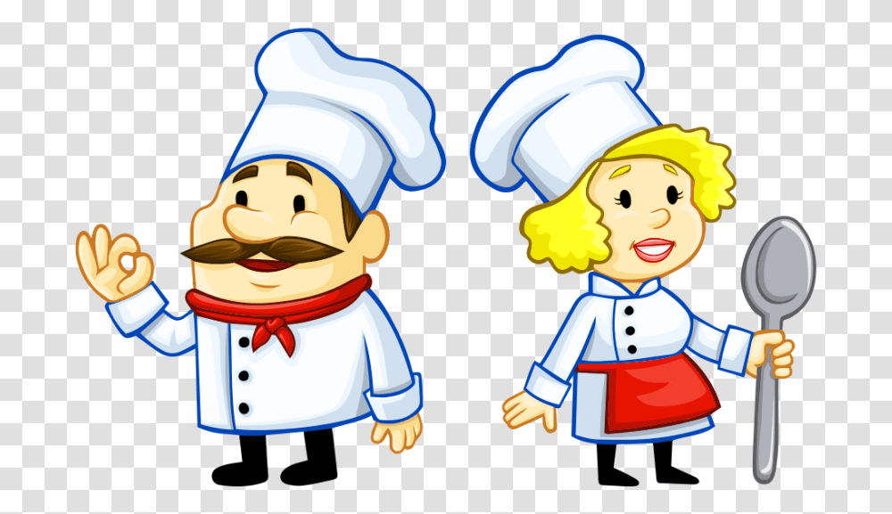Two Chefs Cartoon Image Chef Clipart, Toy Transparent Png