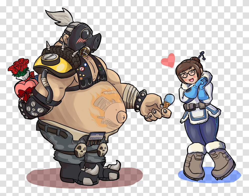 Two Chubs In Love Overwatch Know Your Meme Overwatch Mei Moe, Person, Human, Hand Transparent Png