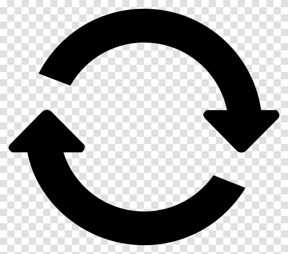 Two Clockwise Circular Rotating Arrows Circle Icon Free, Axe, Tool, Logo Transparent Png