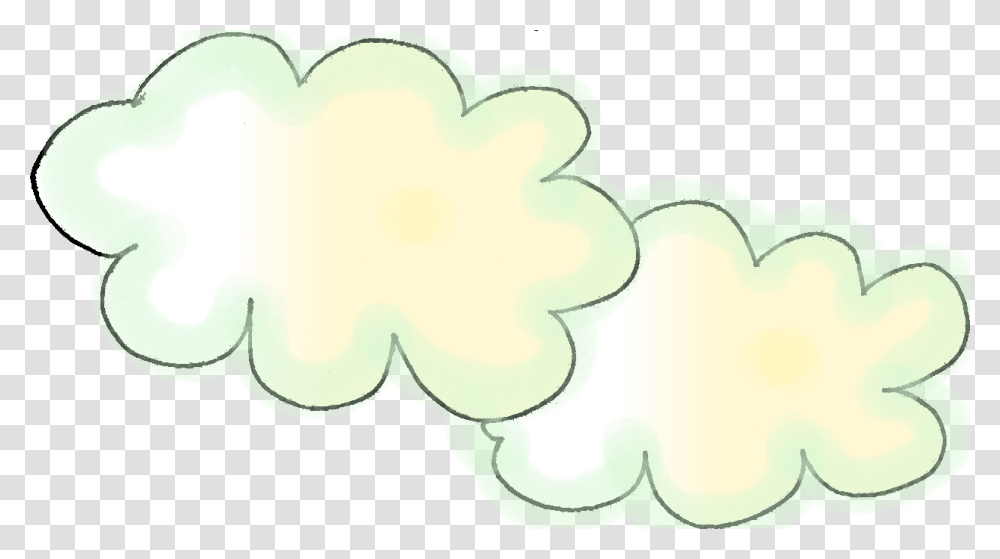 Two Cloud Clipart, Plant, Pattern, Cauliflower, Food Transparent Png