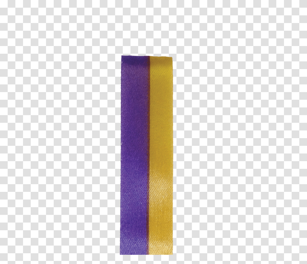 Two Color Spirit Ribbon Purplegold Yd Roll, Rug, Apparel, Stole Transparent Png
