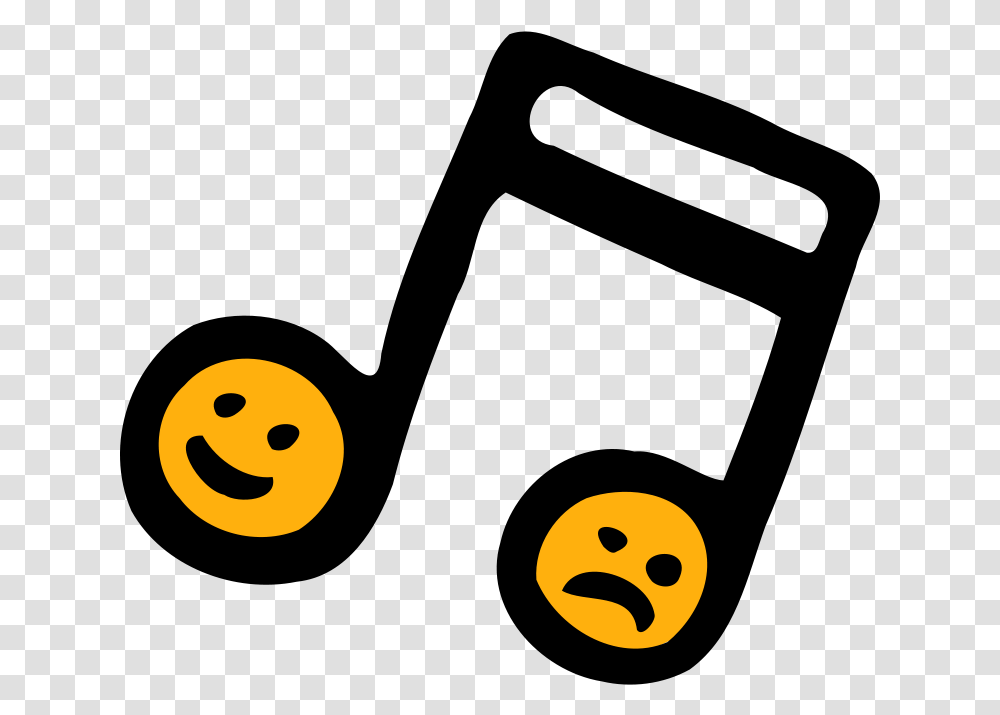 Two Connected Happy Eighth Notes Happy Vs Sad Music, Pac Man, Halloween, Plant, Produce Transparent Png