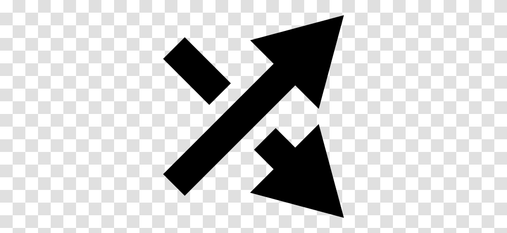 Two Crossing Arrows Symbol Free Vectors Logos Icons, Gray, World Of Warcraft Transparent Png