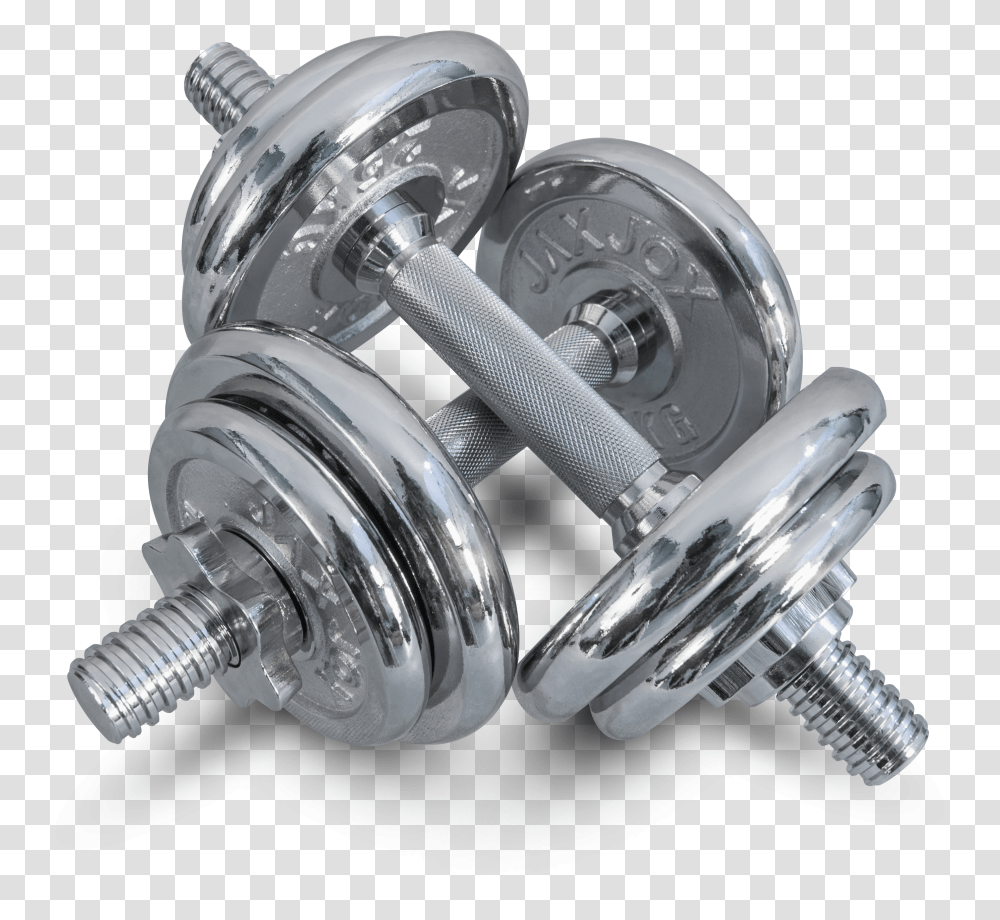 Two Dumbbells Endless Possibilities Jaxjox Chrome Weight Set 20kg Pair Of Dumbbells Transparent Png