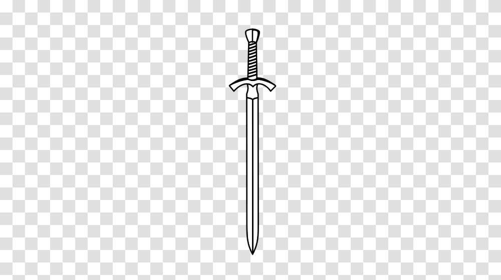 Two Edged Sword Vector Image, Weapon, Weaponry, Blade Transparent Png