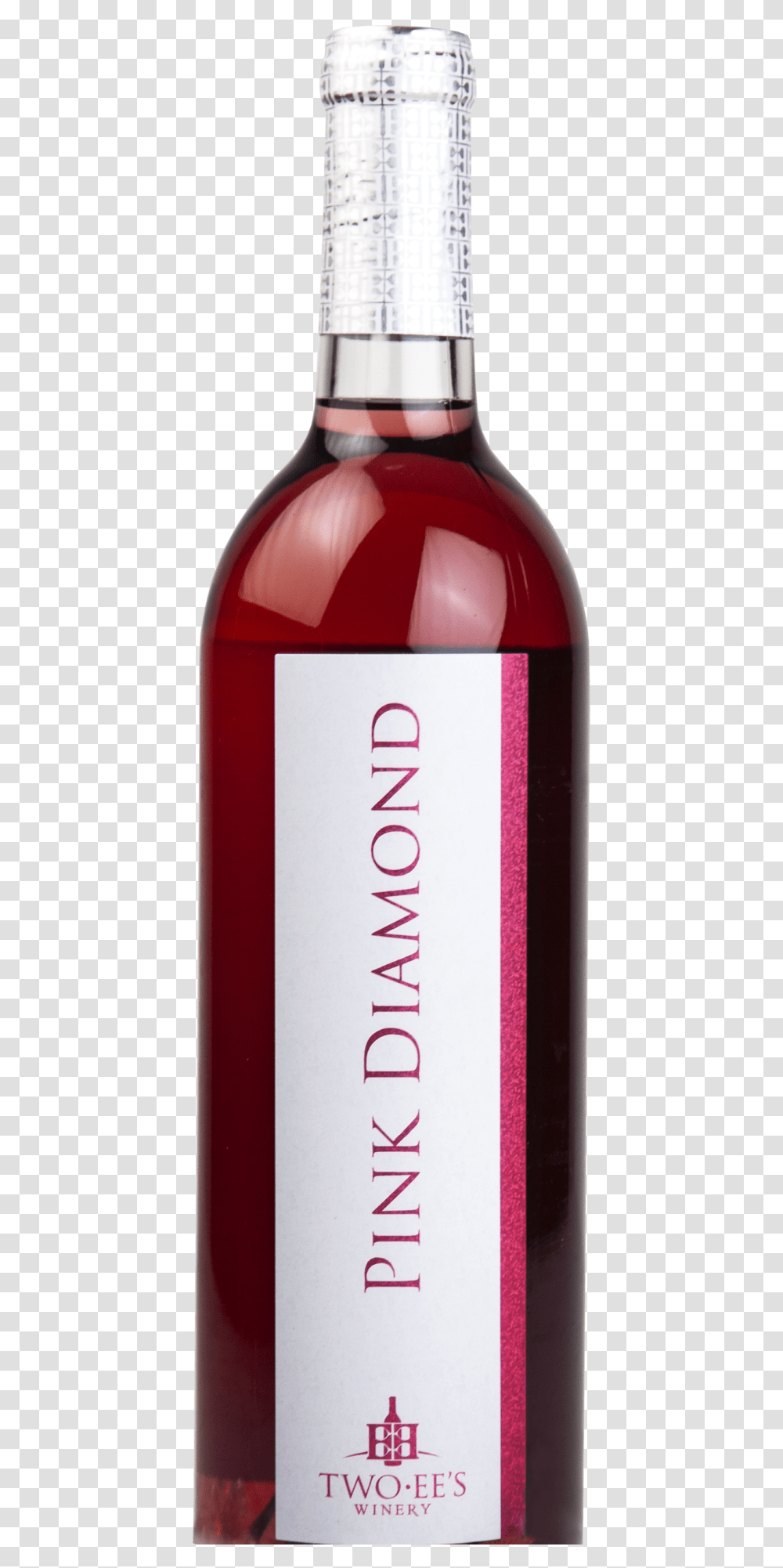 Two Ee's Pink Diamond Wine, Alcohol, Beverage, Drink, Bottle Transparent Png