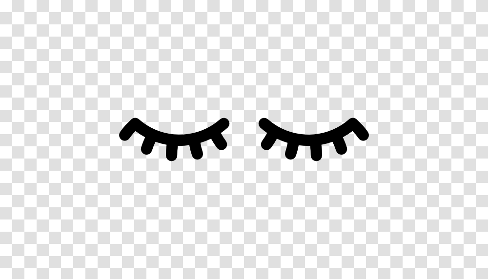 Two Eyelashes, Stencil, Hand, Mustache Transparent Png