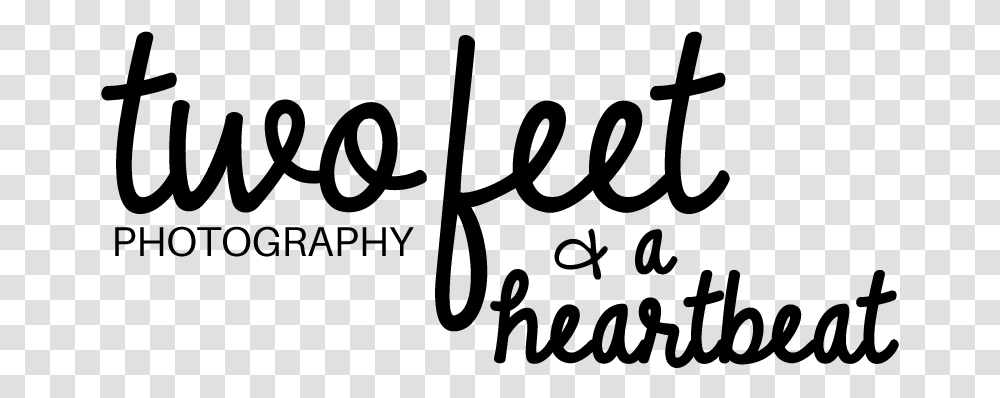 Two Feet And A Heartbeat Photography Calligraphy, Gray, World Of Warcraft Transparent Png
