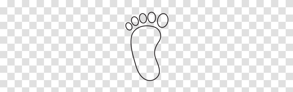 Two Feet Footprint Outline Transparent Png