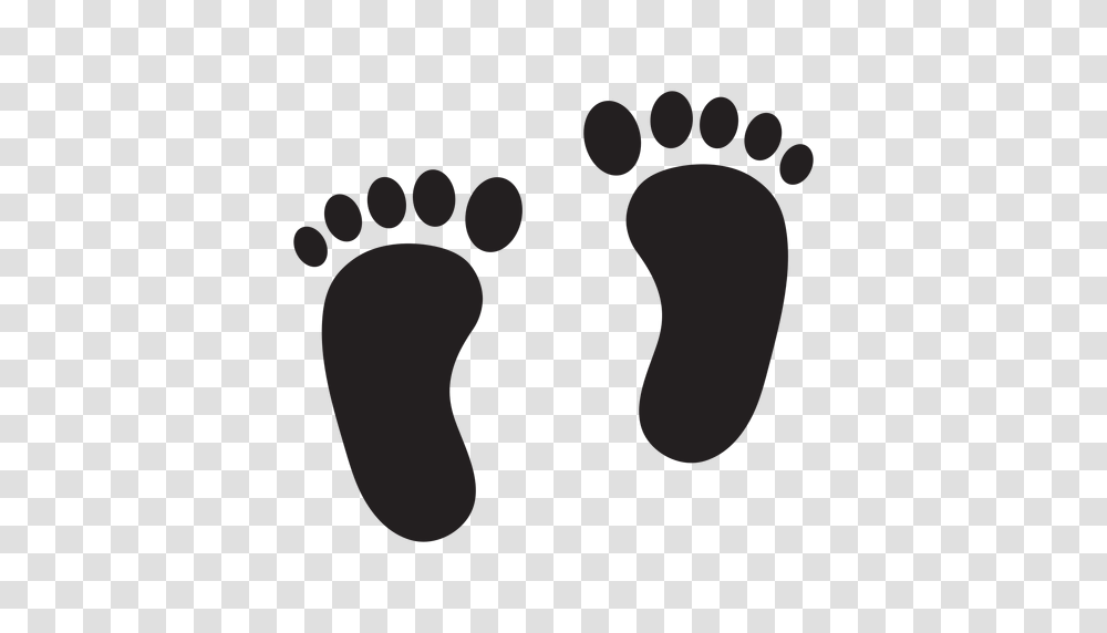 Two Feet Footprint Silhouette Transparent Png