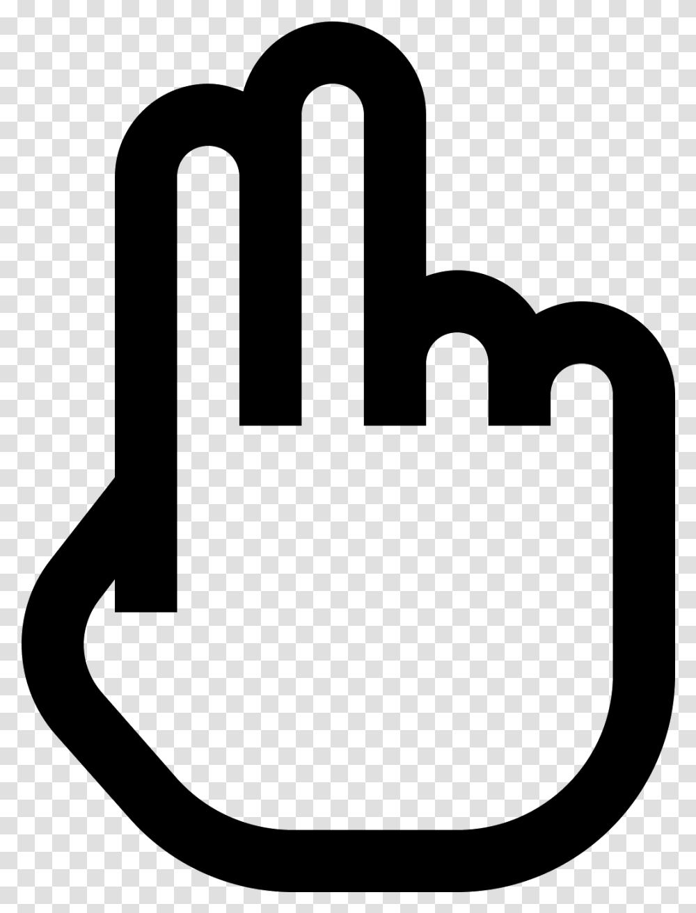 Two Fingers Icon Middle Finger Icon, Gray, World Of Warcraft Transparent Png