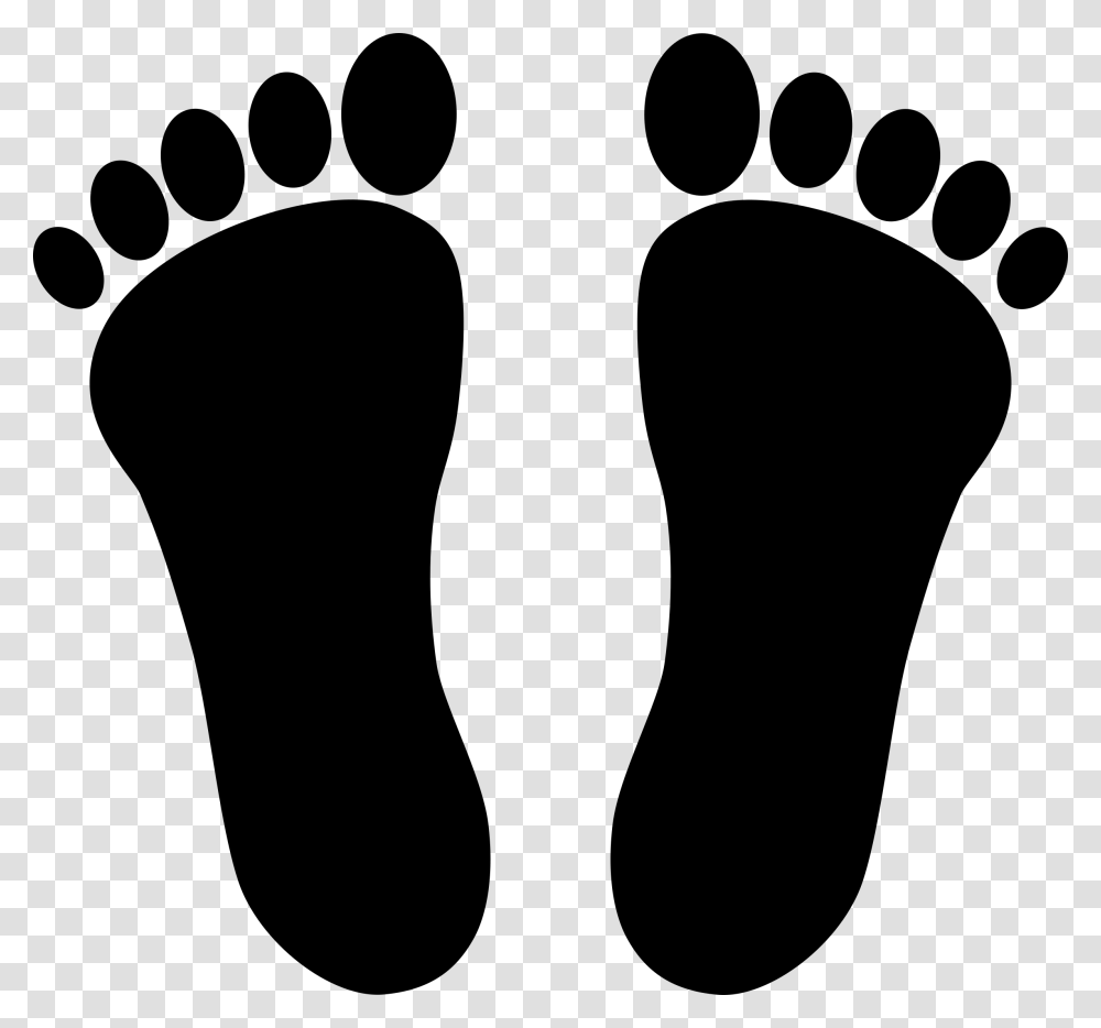 Two Footprints Black Icons, Gray, World Of Warcraft Transparent Png