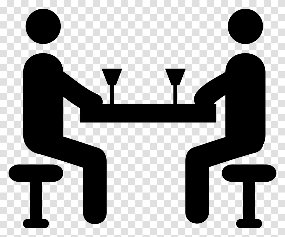 Two Friends Drinking Friend Drink Icon, Waiter, Crowd, Audience, Silhouette Transparent Png